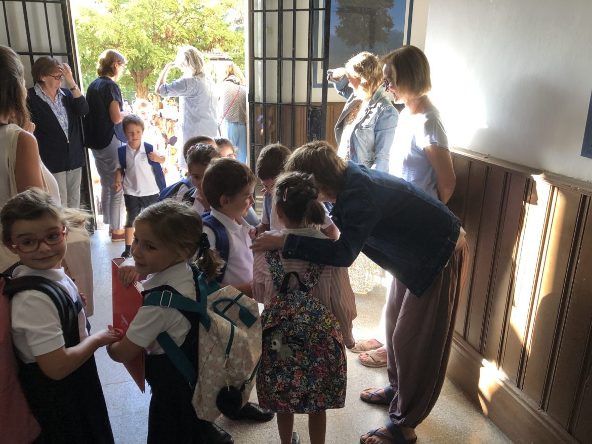 Primer dia 3 Comença el curs a Primària
